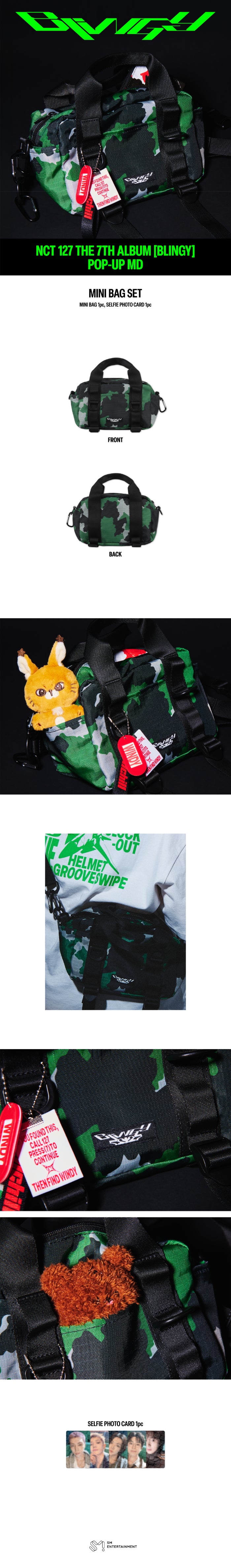 PRE-ORDER] NCT 127 [NEO LOST&FOUND CENTER] POP-UP MD - MINI BAG