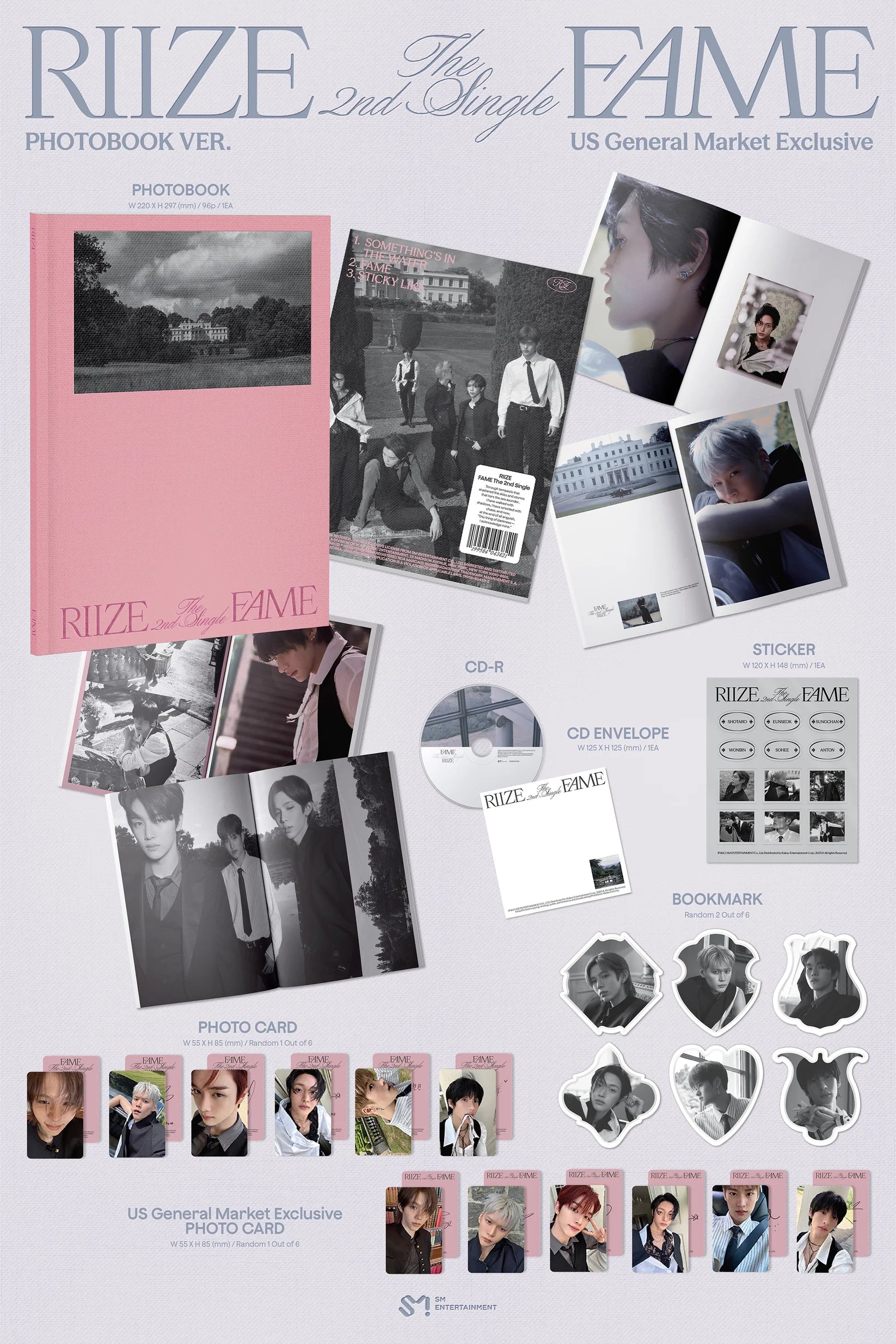 RIIZE - The 2nd Single 'FAME' [KPOP NARA EXCLUSIVE PRE-ORDER RIIZE - The 2nd Single 'FAME' [KPOP NARA EXCLUSIVE PRE-ORDER