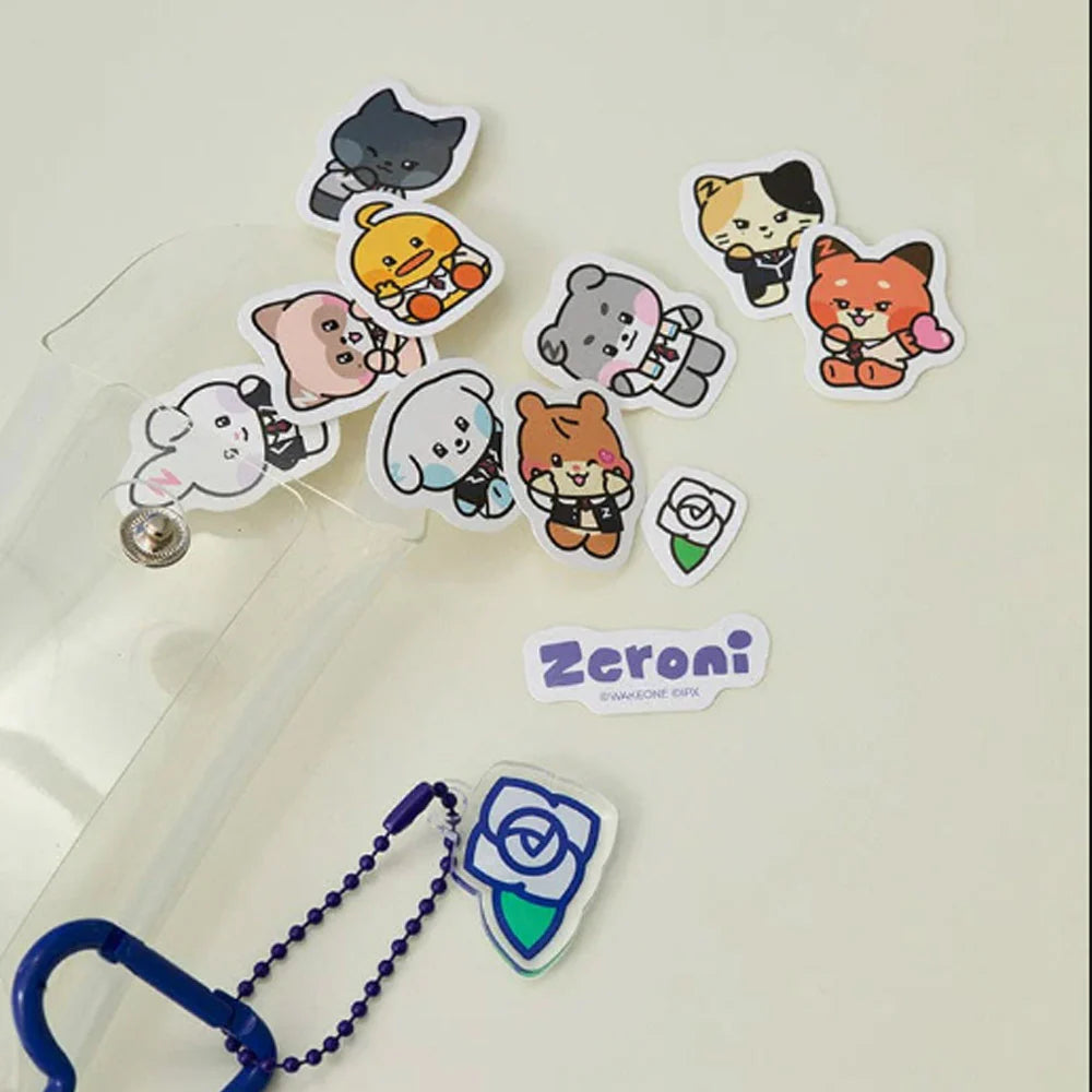 ZEROBASEONE - ZERONI PVC POUCH STICKER SET – Kpop Nara