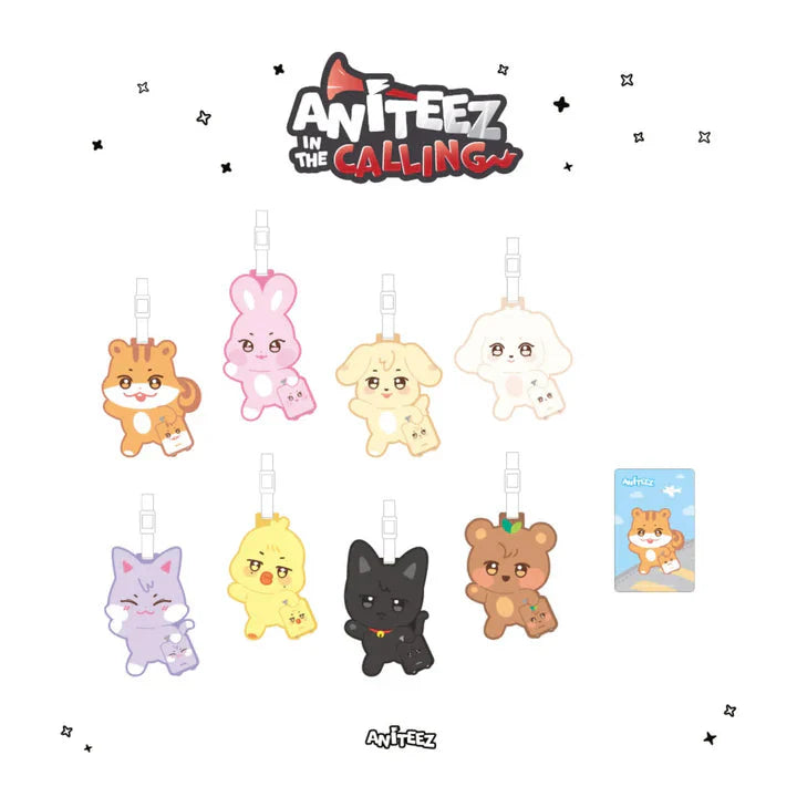 ATEEZ - ANITEEZ IN THE CALLING PVC LUGGAGE TAG – Kpop Nara ATEEZ - ANITEEZ IN THE CALLING PVC LUGGAGE TAG – Kpop Nara