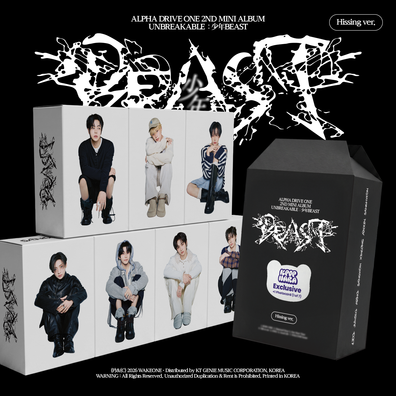 月狼 NICHOLAS KPOP NARA アメリカ限定 トレカ 4.