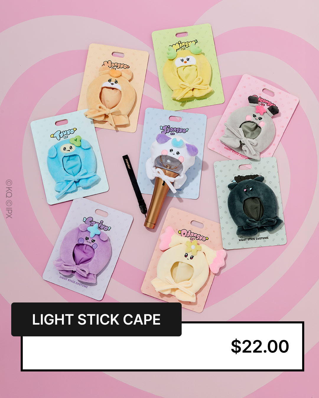 MIGHTEEZ LIGHT STICK CAPE – Kpop Nara