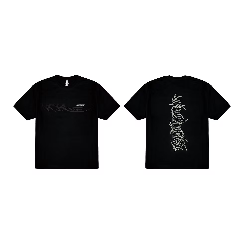 K-POP アパレル ブラック ATEEZ - IN YOUR FANTASY T-SHIRT – Kpop Nara