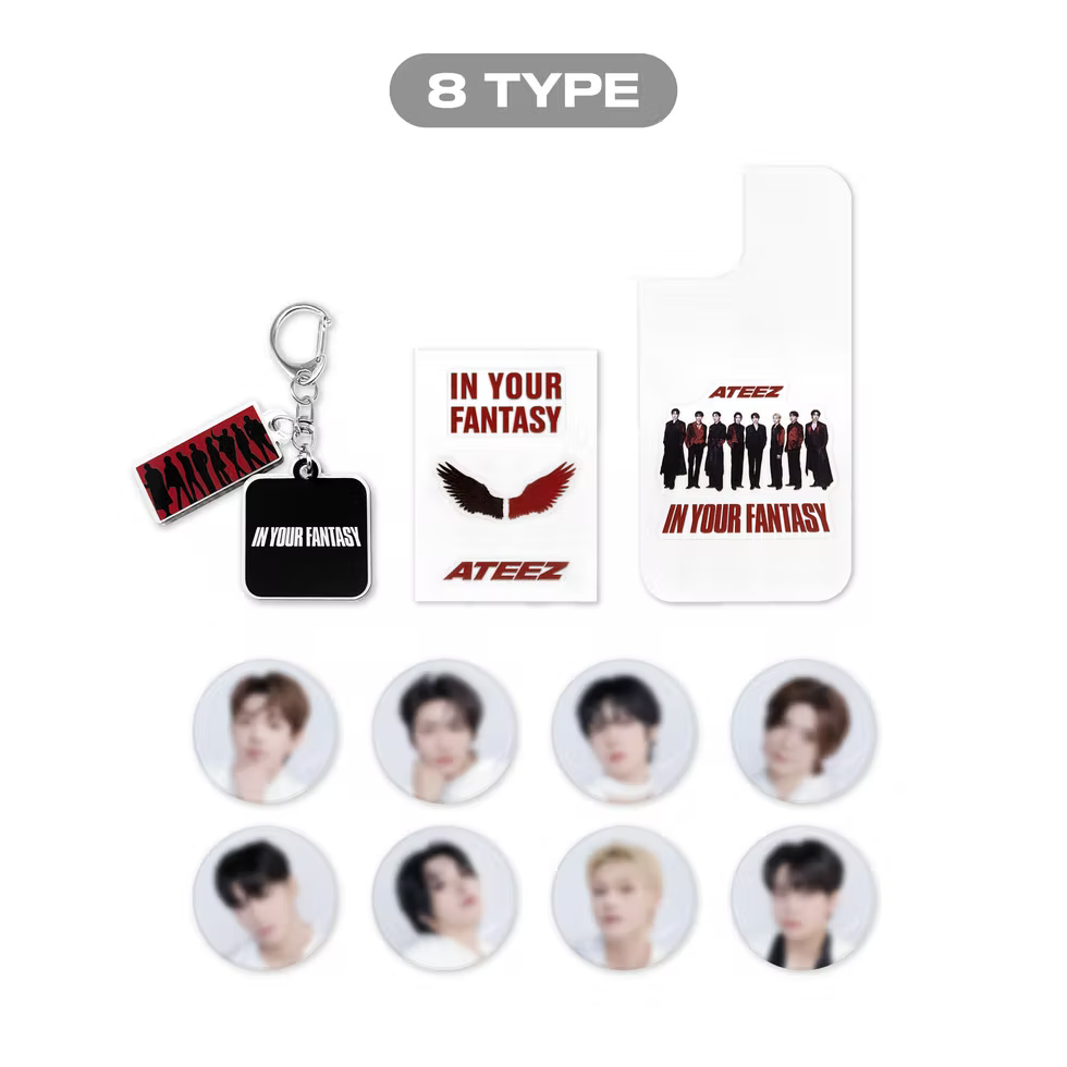 未開封 8冊 Ateez in your fantasy EDITION ATEEZ(에이티즈) GOLDEN HOUR : Part.3 'In Your Fantasy Edition