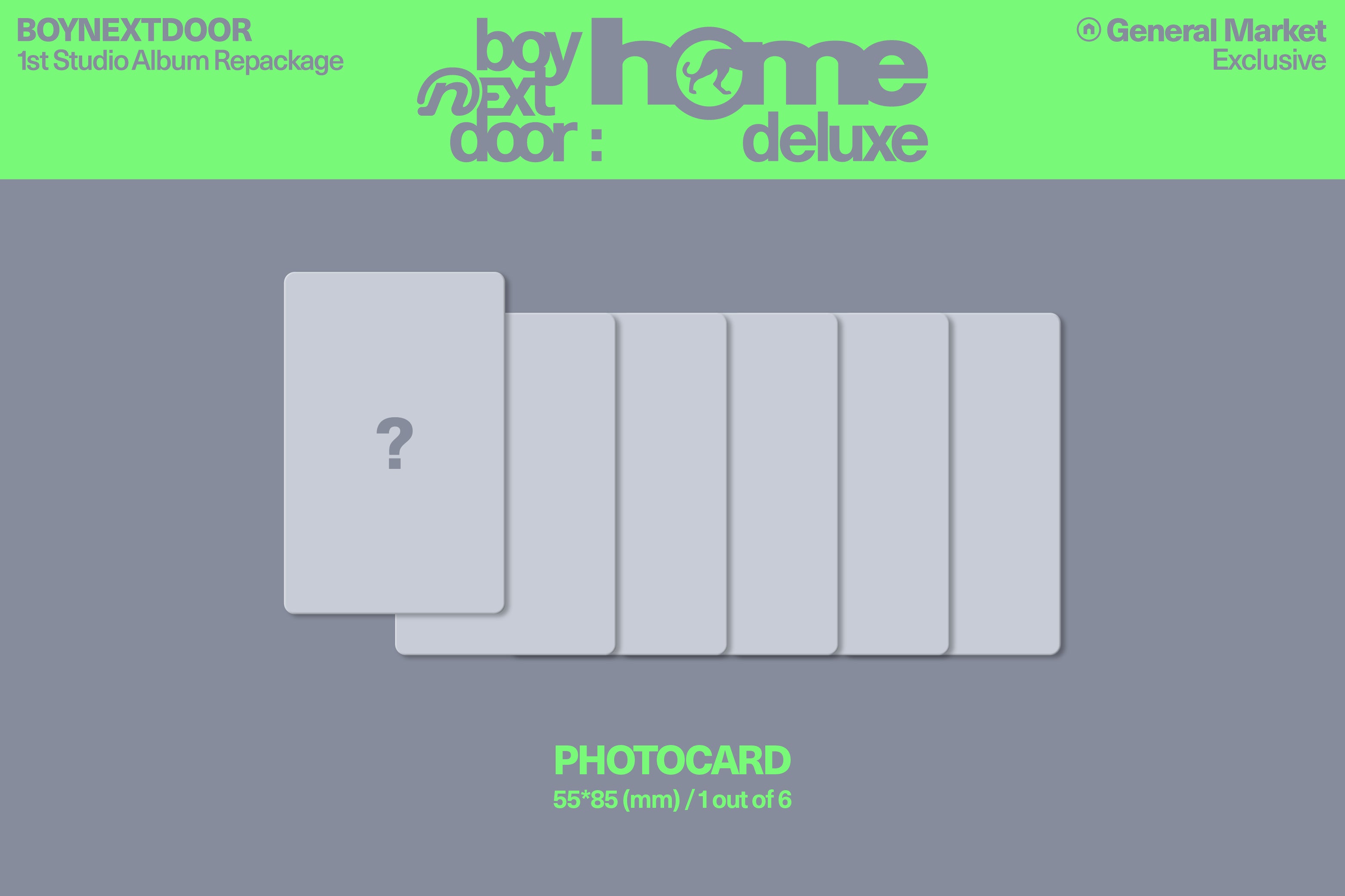 BOYNEXTDOOR - 1st Studio Album REPACKAGE - HOME : DELUXE (Kpop Nara Ex