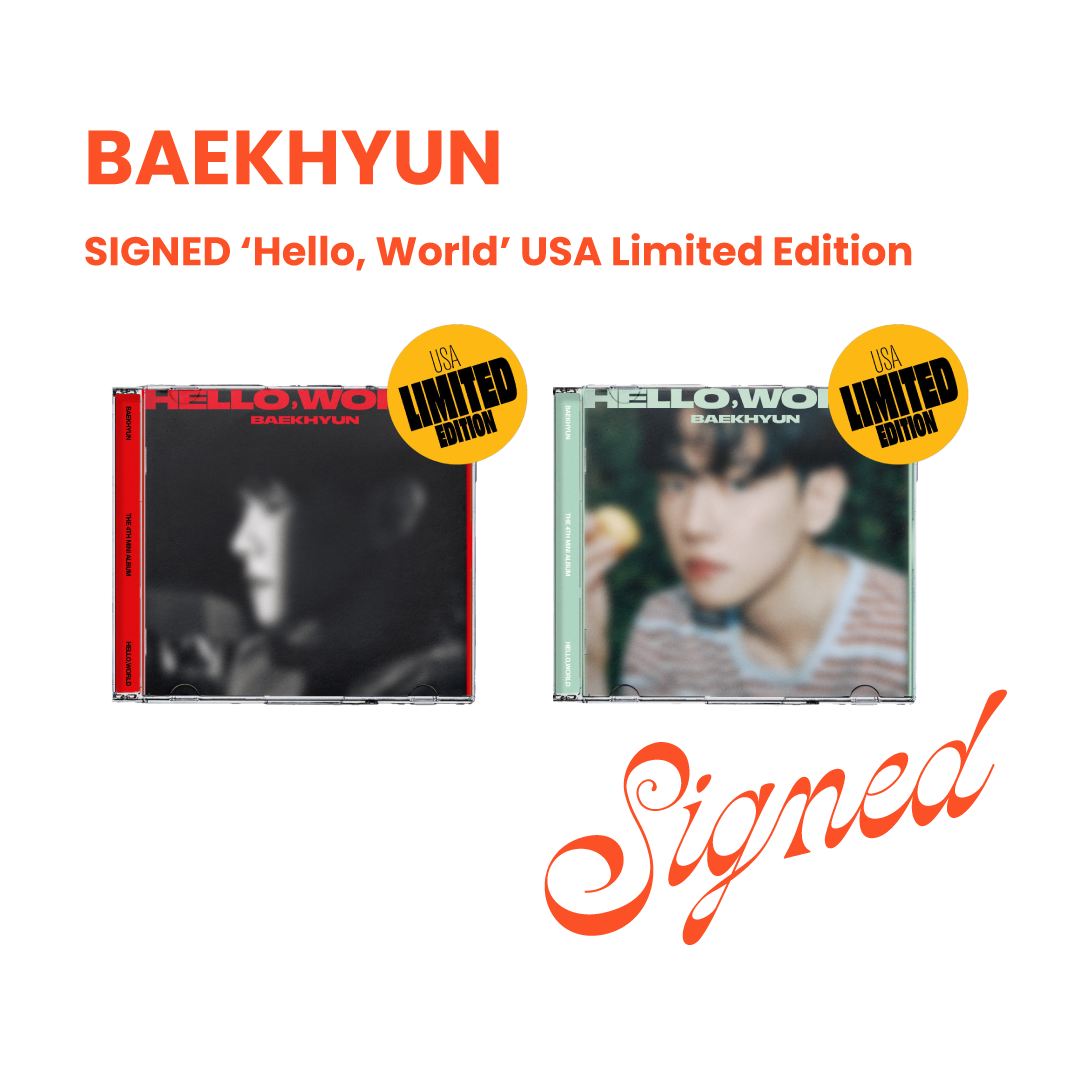 定率割引 西日本 WORLD HELLO, - BAEKHYUN EXO: (USA (JEWEL EDITION) LIMITED K-POP・アジア