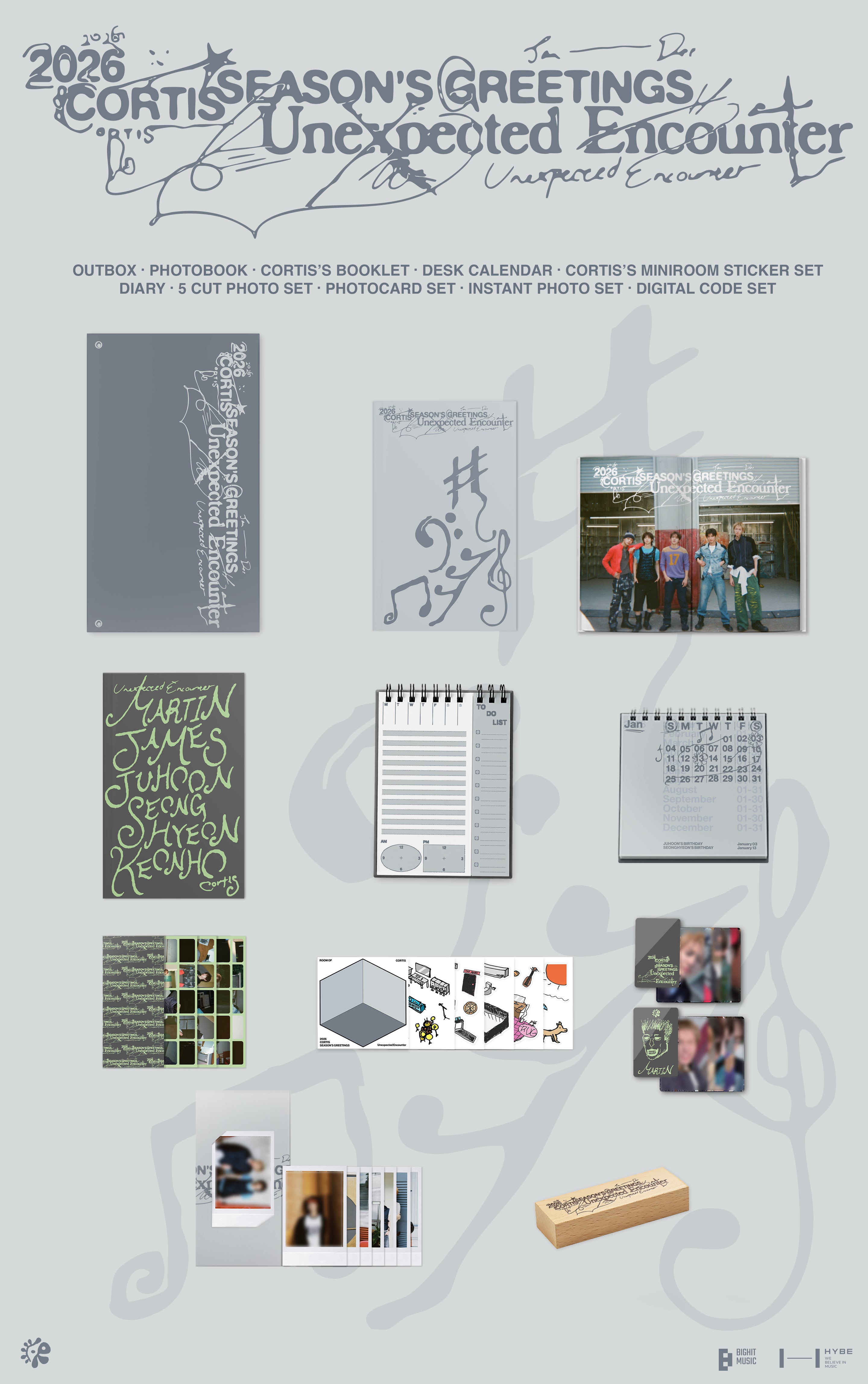 PRE-ORDER] CORTIS - 2026 SEASON'S GREETINGS – Kpop Nara