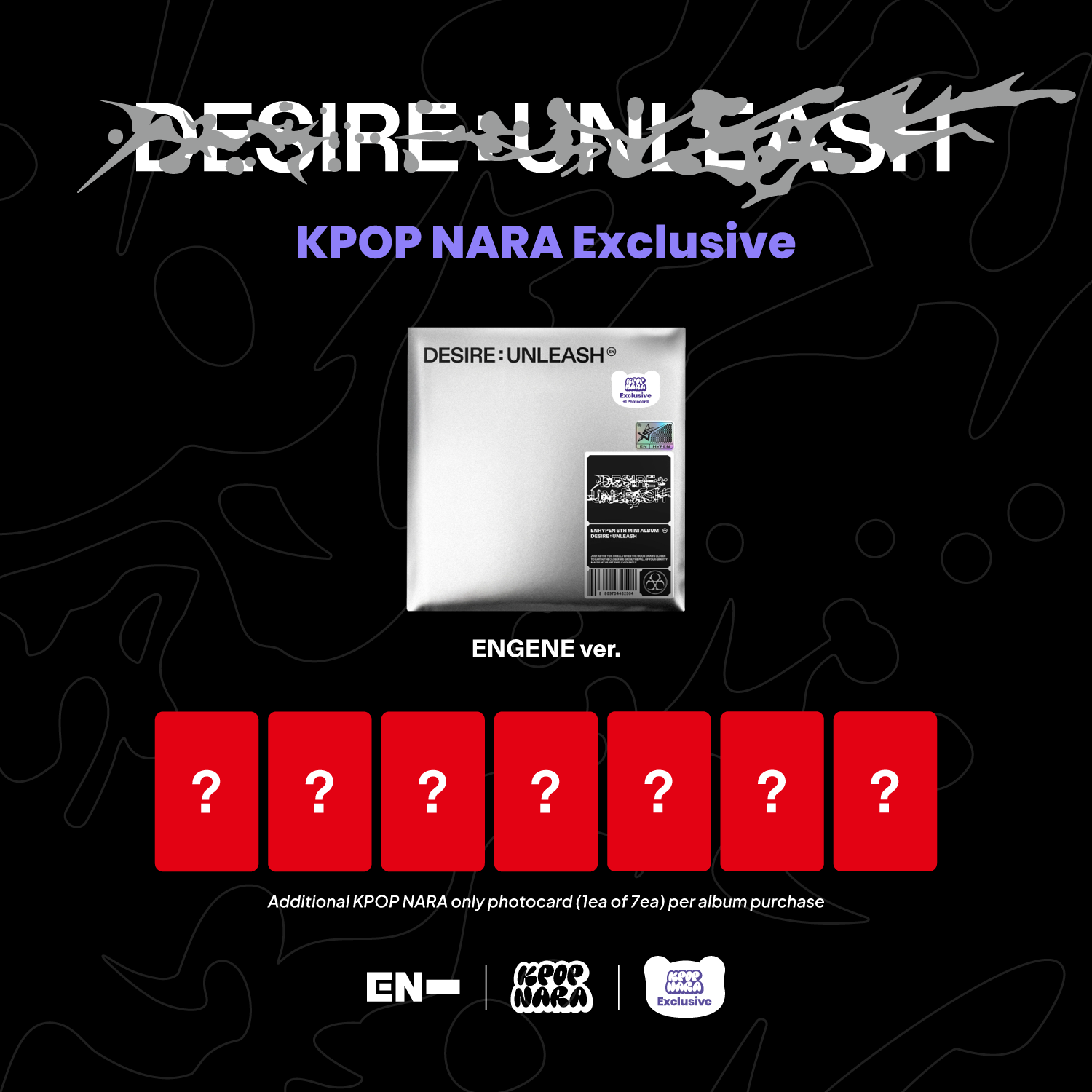 ENHYPEN - DESIRE : UNLEASH (ENGENE Ver.) [KPOP NARA