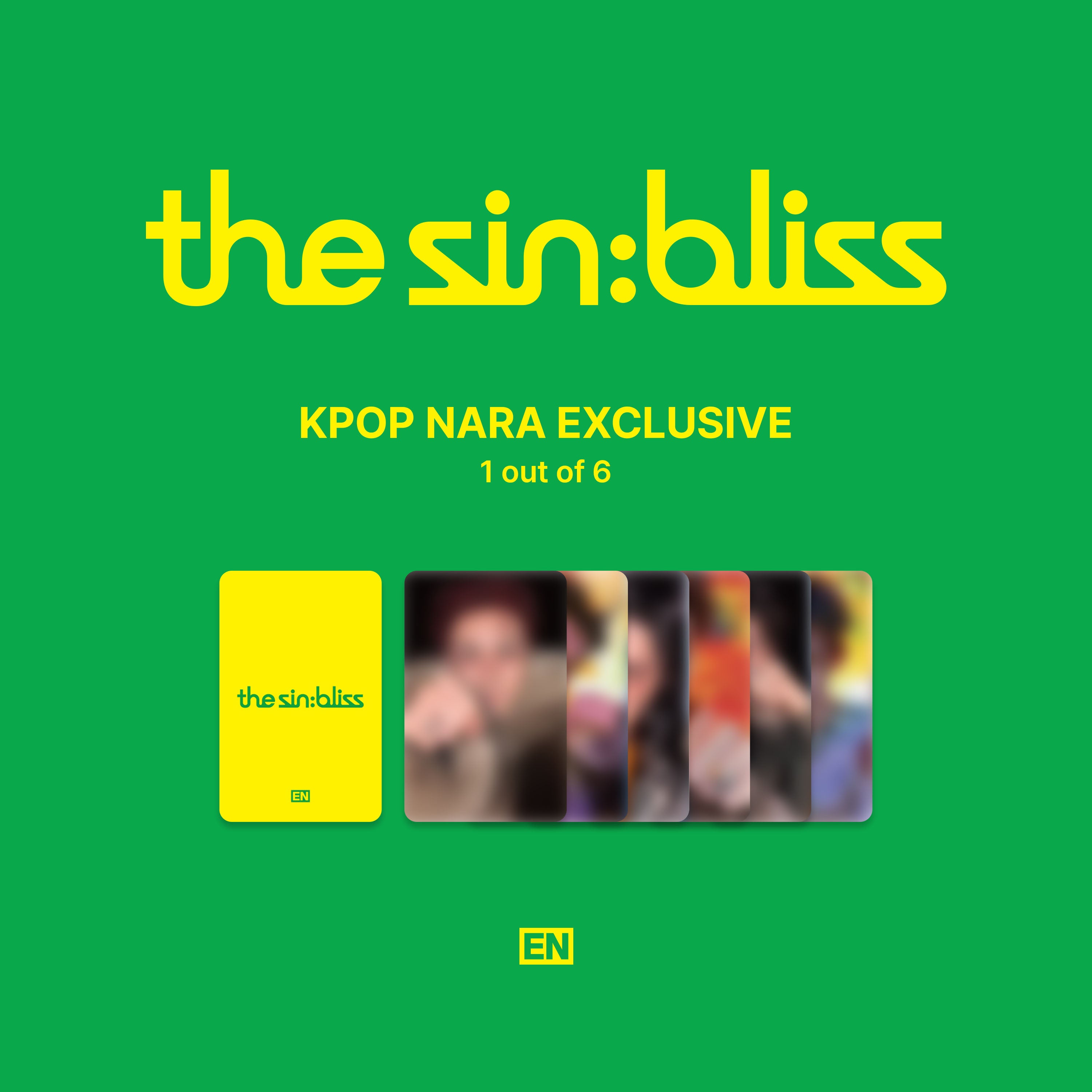 ENHYPEN - THE SIN : BLISS (KPOP NARA Exclusive - Standard) – Kpop Nara