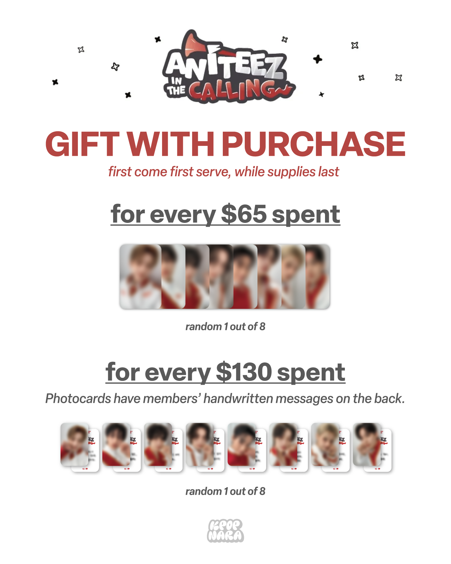 ATEEZ - ANITEEZ IN THE CALLING RANDOM TRADING CARD – Kpop Nara