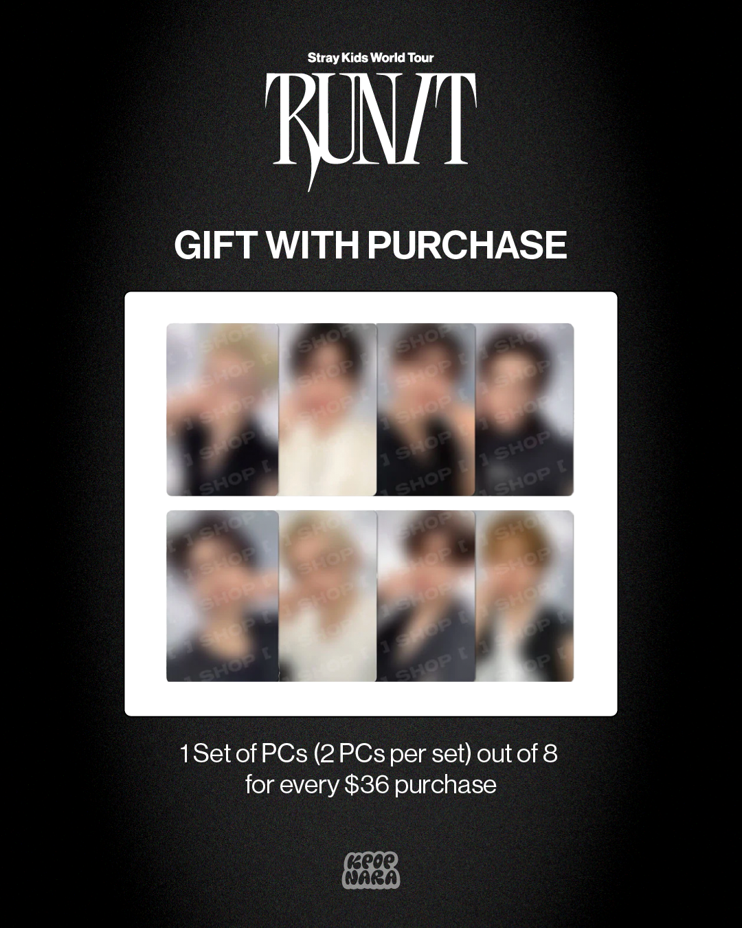 PRE-ORDER] STRAY KIDS - World Tour RUN IT MD - SKZOO PLUSH