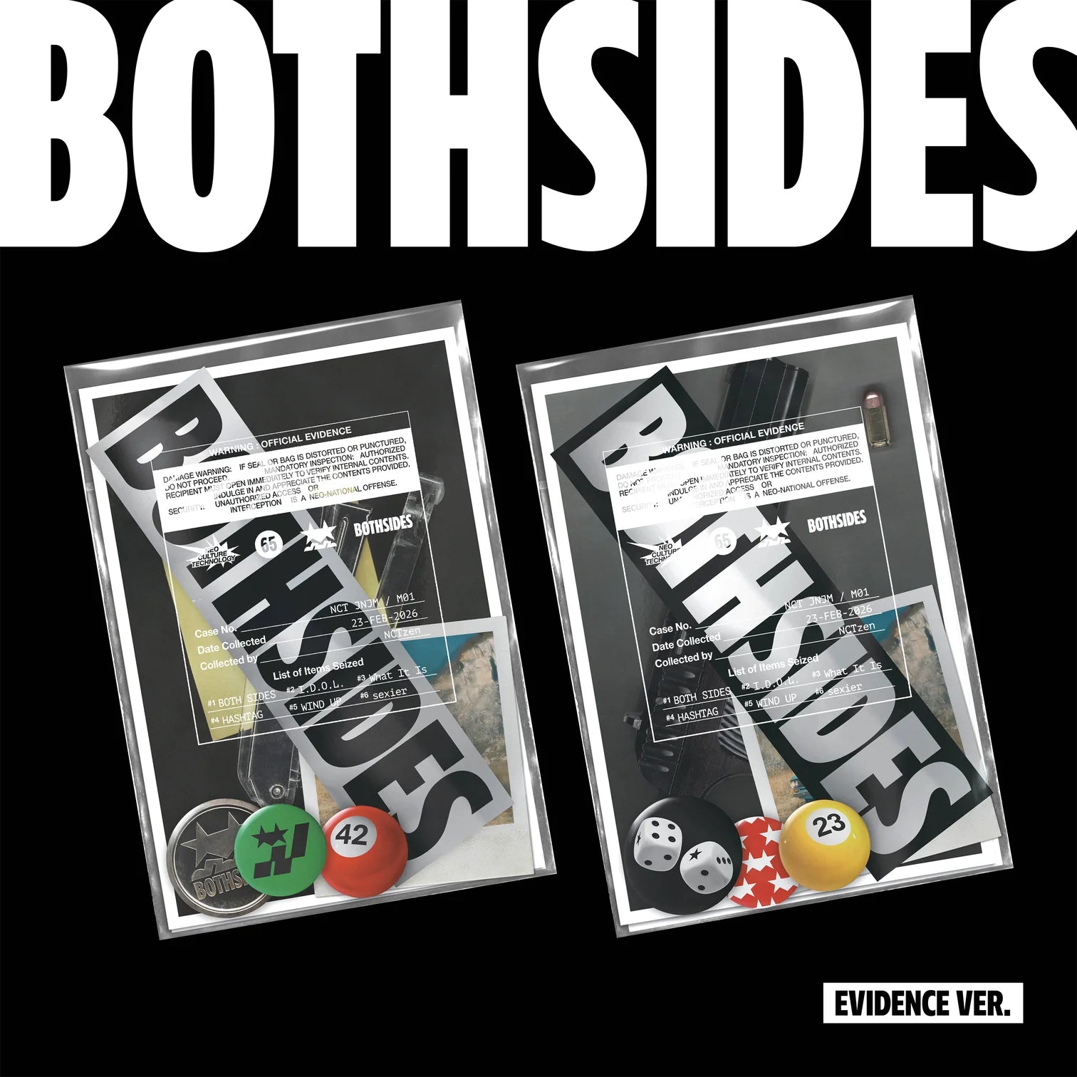 NCT: JNJM - BOTH SIDES (1ST MINI ALBUM) [EVIDENCE VER.] – Kpop Nara