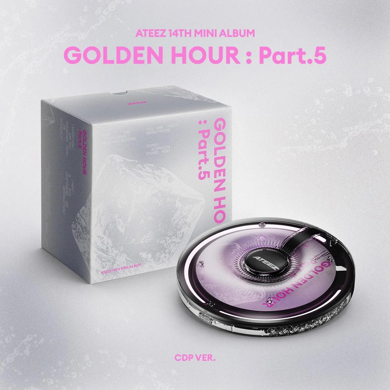 MAKESTAR Photocard Event] ATEEZ - 14TH MINI ALBUM [GOLDEN HOUR