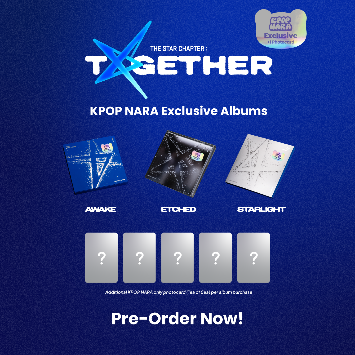 TOMORROW X TOGETHER - THE STAR CHAPTER : TOGETHER [KPOP NARA TOMORROW X TOGETHER - THE STAR CHAPTER : TOGETHER [KPOP NARA