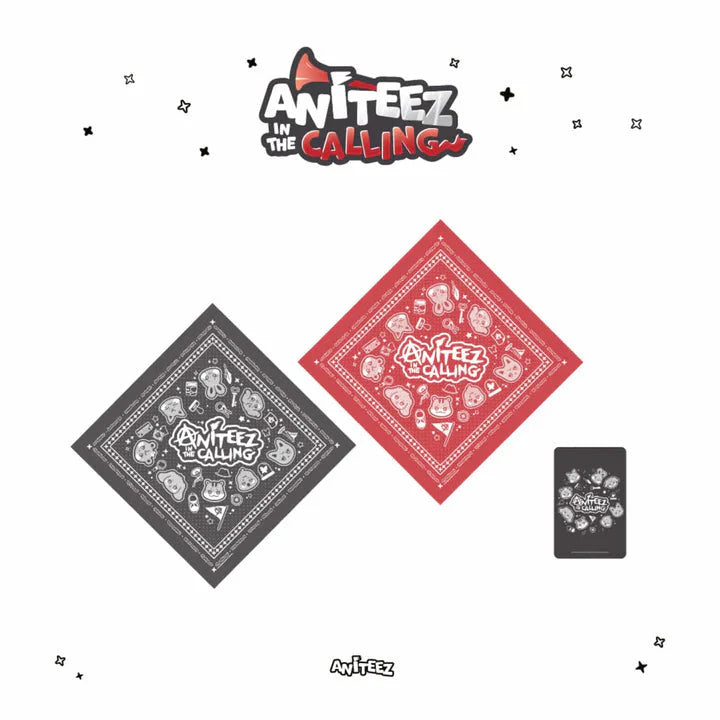 ATEEZ - ANITEEZ IN THE CALLING BANDANA – Kpop Nara ATEEZ - ANITEEZ IN THE CALLING BANDANA – Kpop Nara
