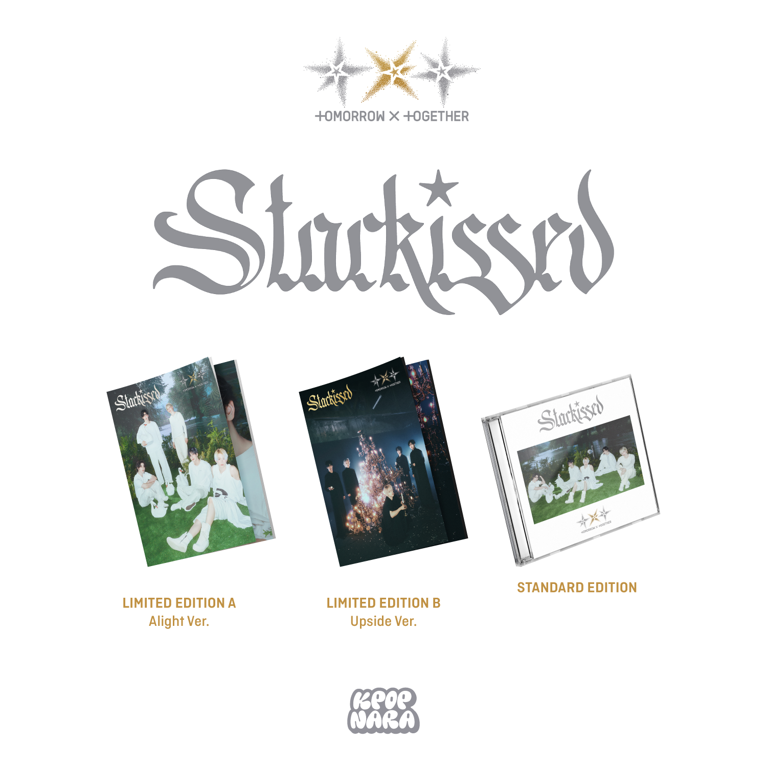 TOMORROW X TOGETHER - STARKISSED (3RD JAPANESE ALBUM) – Kpop Nara TOMORROW X TOGETHER - STARKISSED (3RD JAPANESE ALBUM) – Kpop Nara