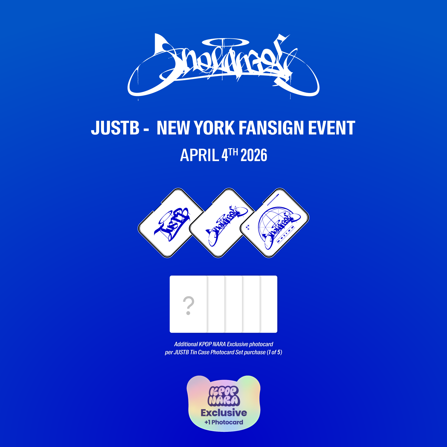 JUSTB - TIN CASE PHOTOCARD SET [NEW YORK FANSIGN EVENT] – Kpop Nara