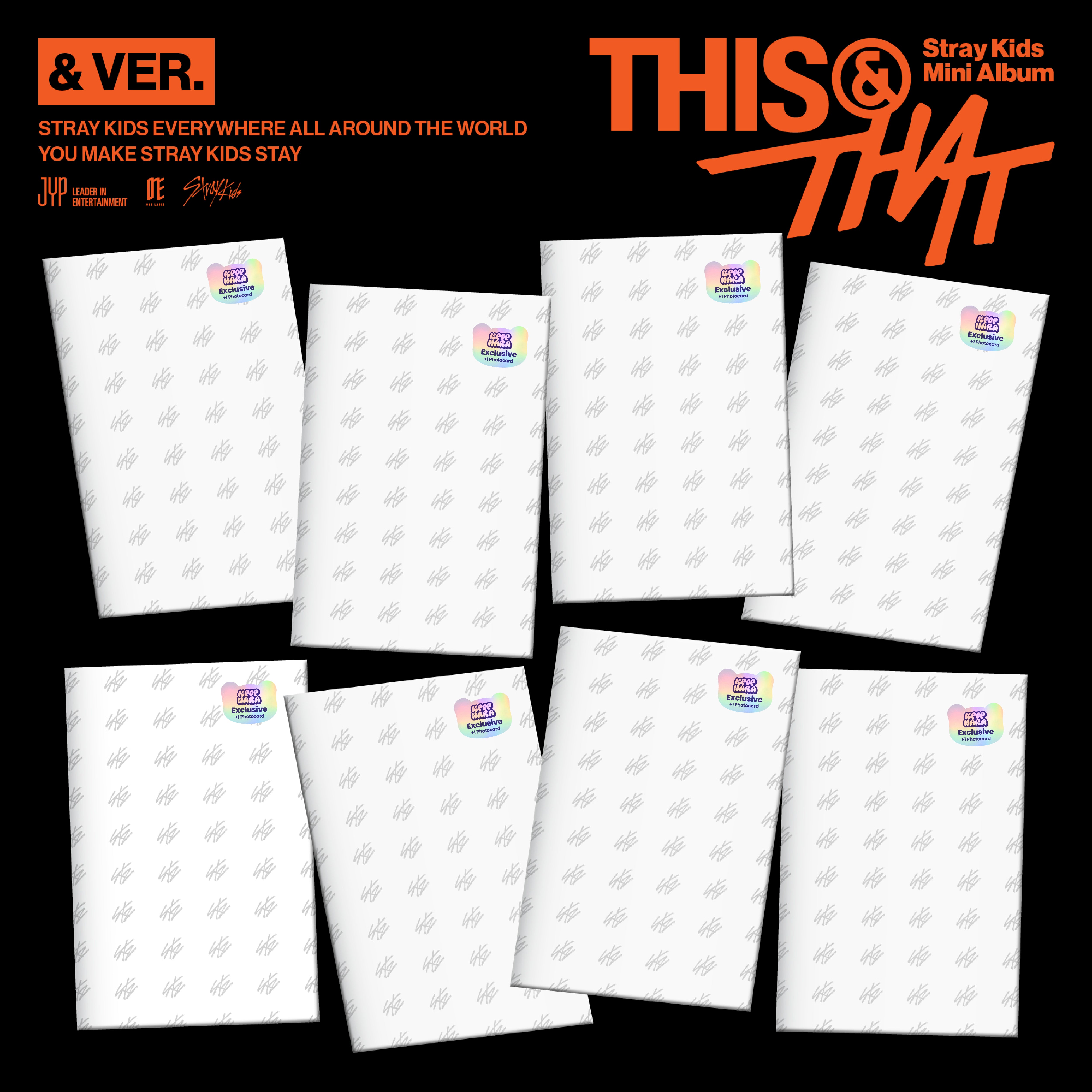 PRE-ORDER] STRAY KIDS - THIS & THAT (& VER.) (KPOP NARA Exclusive