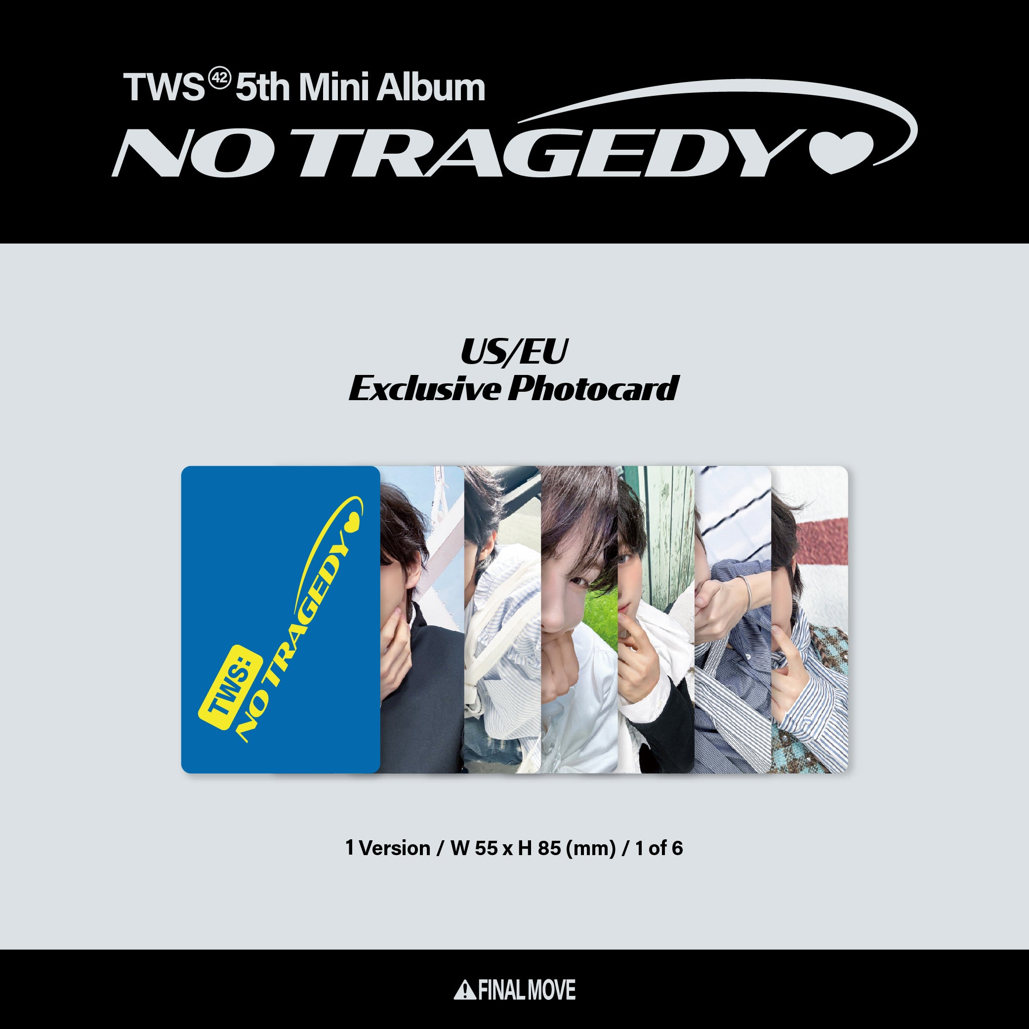TWS - 5th Mini Album 'NO TRAGEDY' (FINAL MOVE Ver.) (Kpop Nara Exclusi