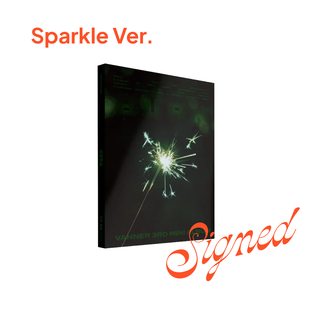 VANNER - BURN (3RD MINI ALBUM) [SIGNED] – Kpop Nara