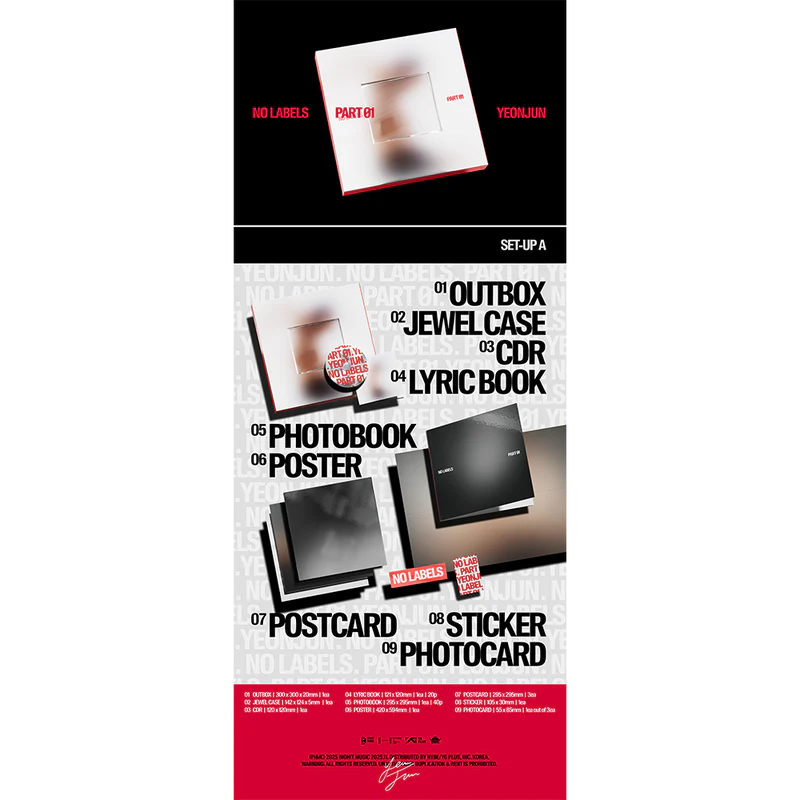 韓国　TXT　NO LABELS: PART 01　サノク　ヨンジュン　トレカ TXT: YEONJUN - NO LABELS : PART 01 [KPOP NARA EXCLUSIVE] – Kpop Nara