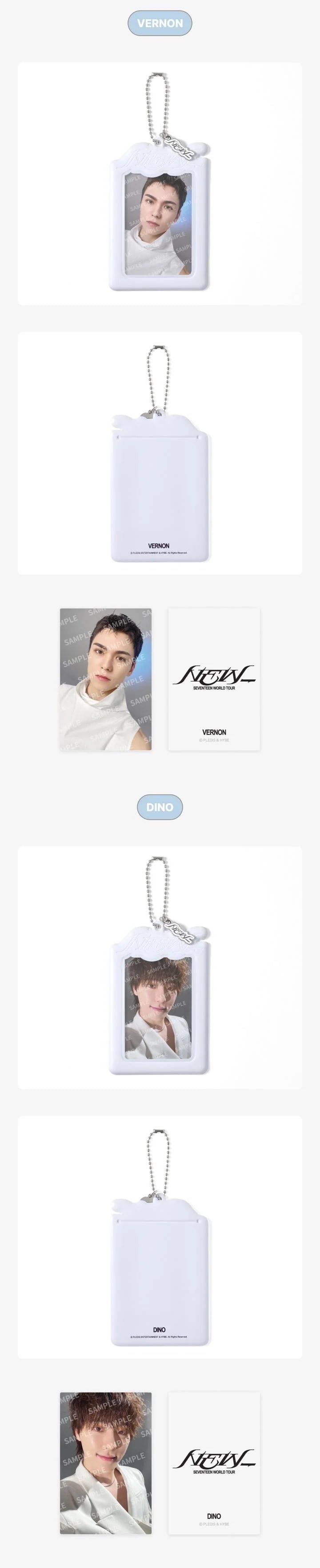 SEVENTEEN - NEW WORLD TOUR IN INCHEON PHOTOCARD HOLDER SET – Kpop Nara