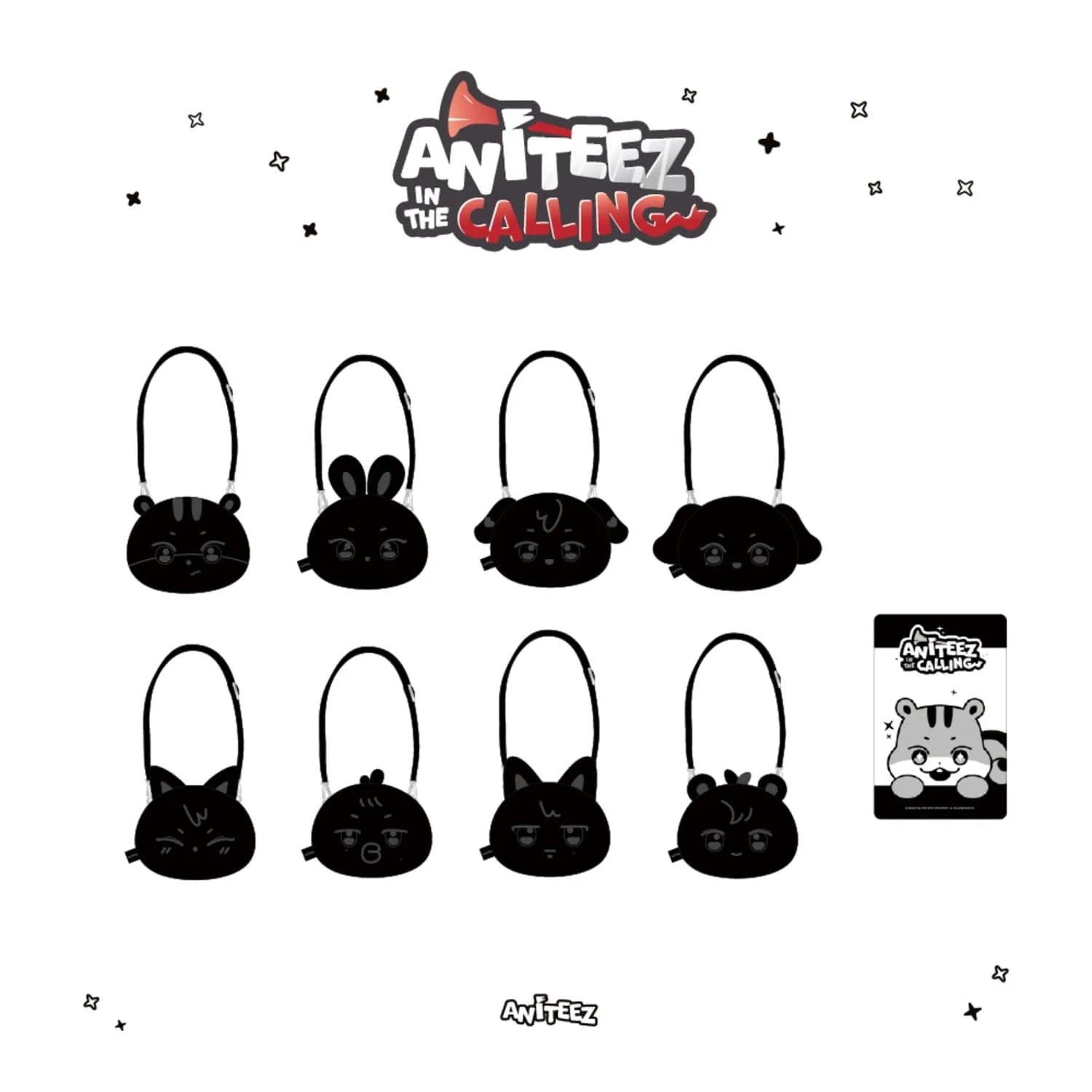 ATEEZ - ANITEEZ IN THE CALLING FACE POUCH BAG – Kpop Nara