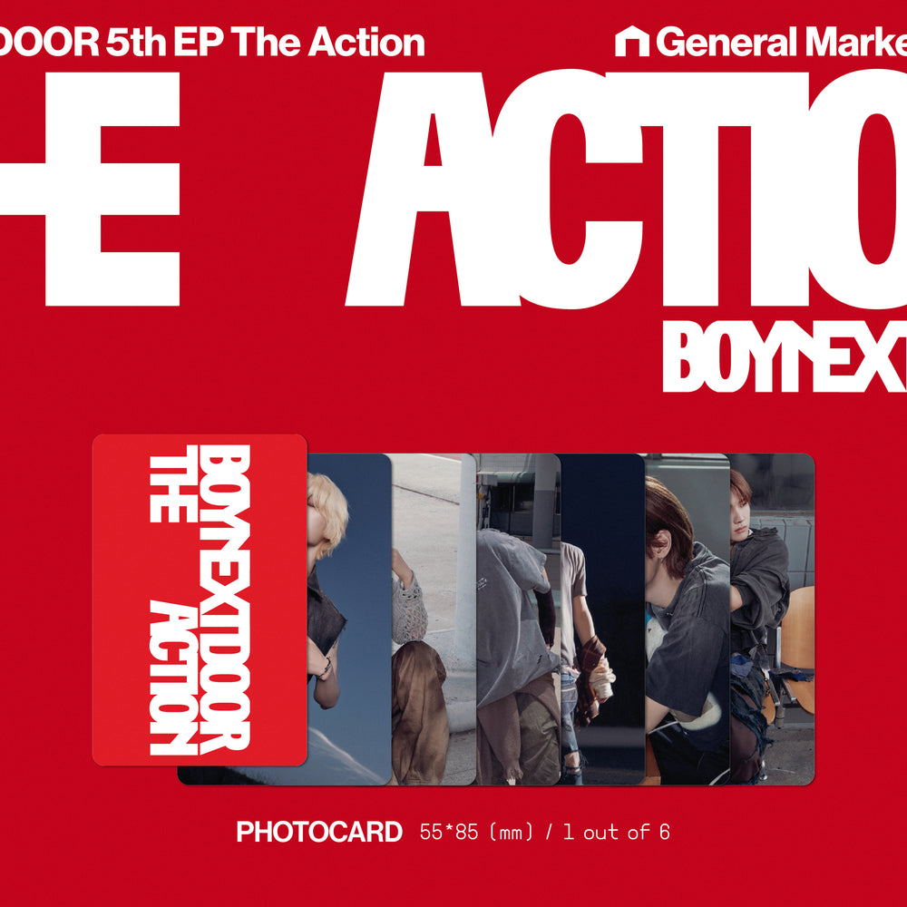 [PRE-ORDER] BOYNEXTDOOR - THE ACTION (5TH MINI ALBUM) [KPOP NARA EXCLUSIVE]