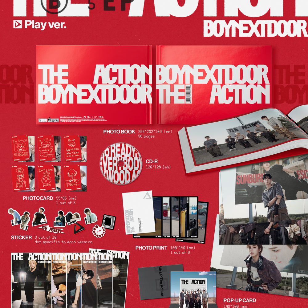 
                      
                        [PRE-ORDER] BOYNEXTDOOR - THE ACTION (5TH MINI ALBUM) [KPOP NARA EXCLUSIVE]
                      
                    