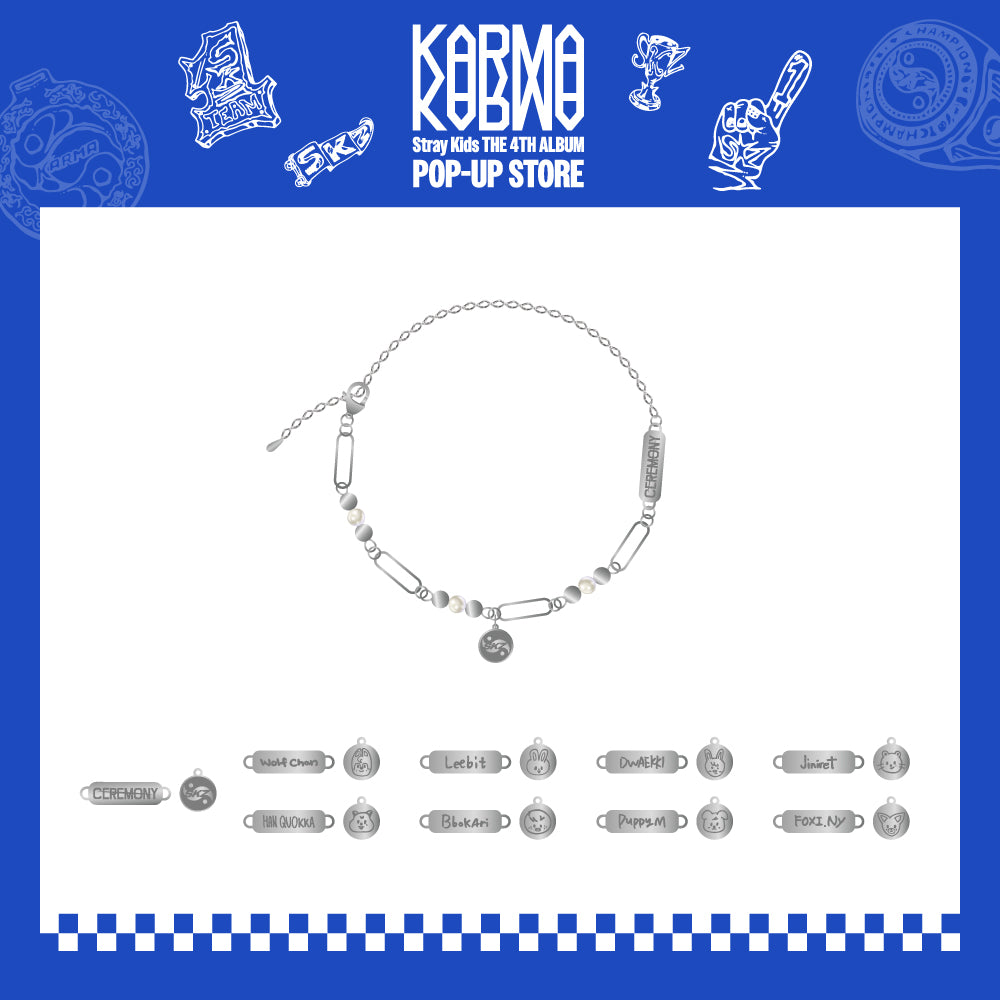 [ROUND 1 PRE-ORDER] STRAY KIDS - KARMA SKZOO CEREMONY NECKLACE