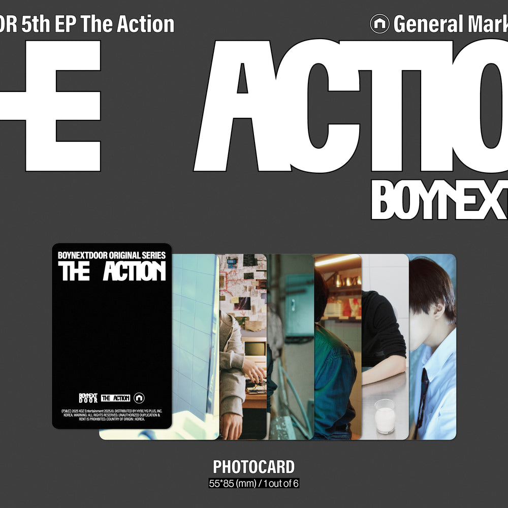 [PRE-ORDER] BOYNEXTDOOR - THE ACTION (5TH MINI ALBUM) [COMPACT]
