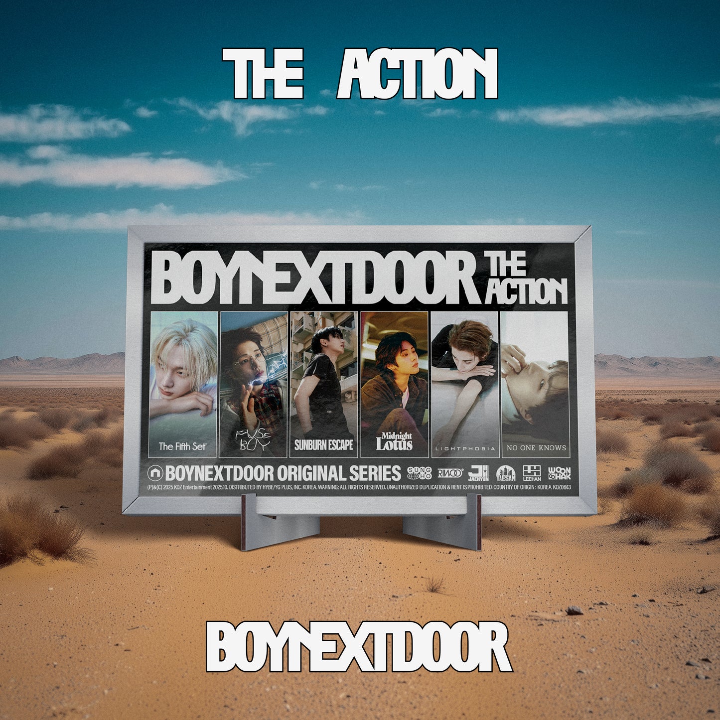 [PRE-ORDER] BOYNEXTDOOR - THE ACTION (5TH MINI ALBUM) [COMPACT]