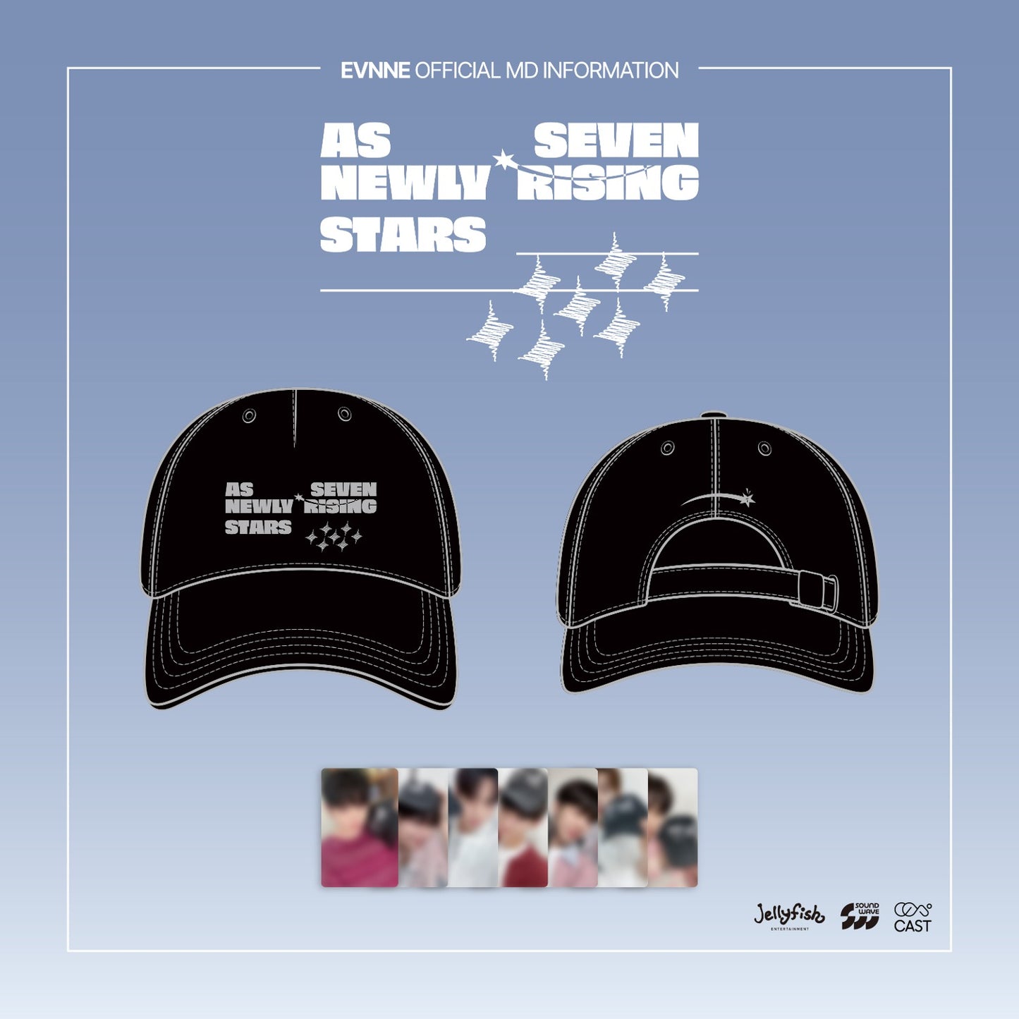 EVNNE - AS SEVEN NEWLY RISING STARS BALL CAP
