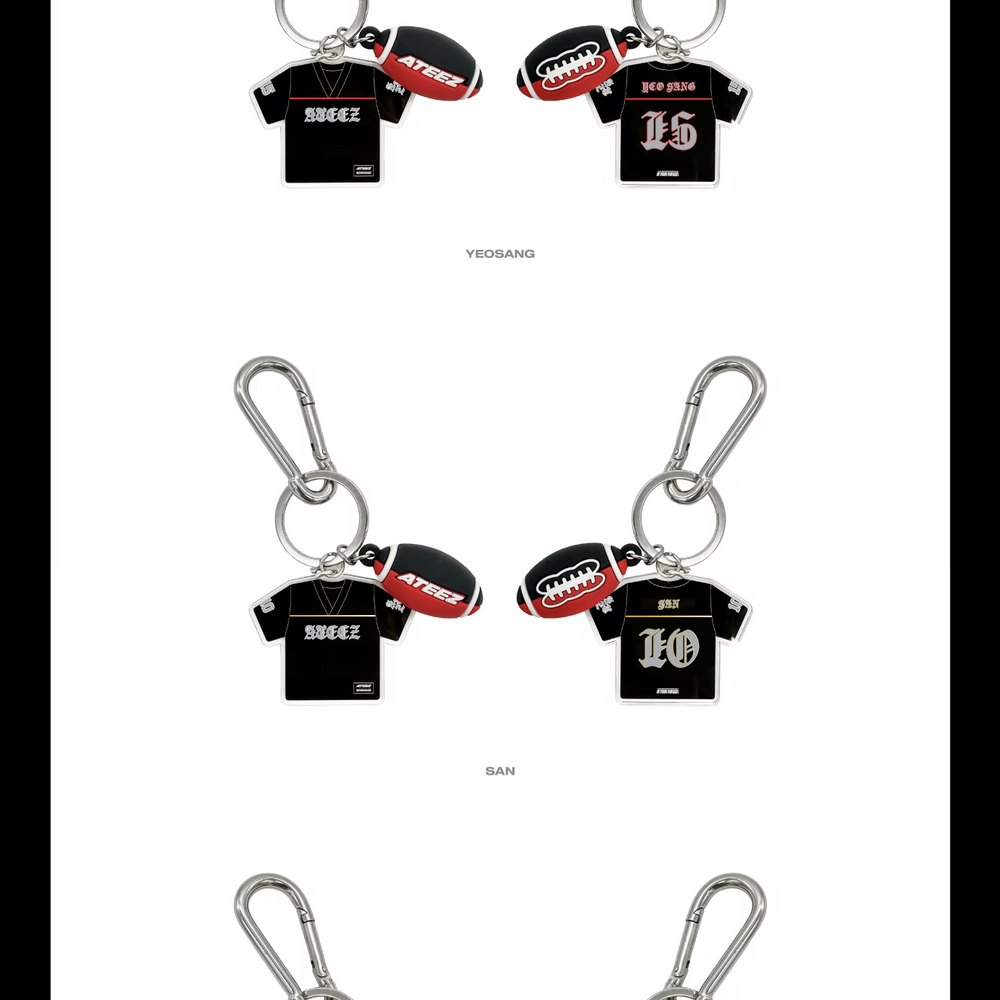 ATEEZ - IN YOUR FANTASY FOOTBALL KEYRING