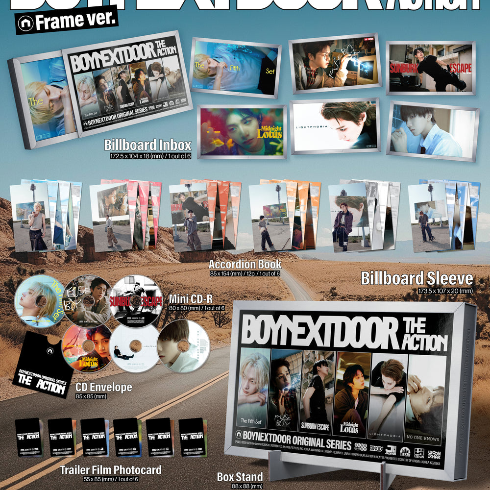 
                      
                        [PRE-ORDER] BOYNEXTDOOR - THE ACTION (5TH MINI ALBUM) [COMPACT]
                      
                    