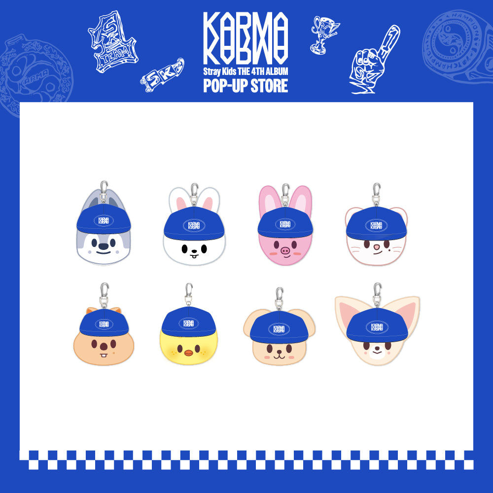 [ROUND 1 PRE-ORDER] STRAY KIDS - KARMA SKZOO CEREMONY BALLCAP PLUSH