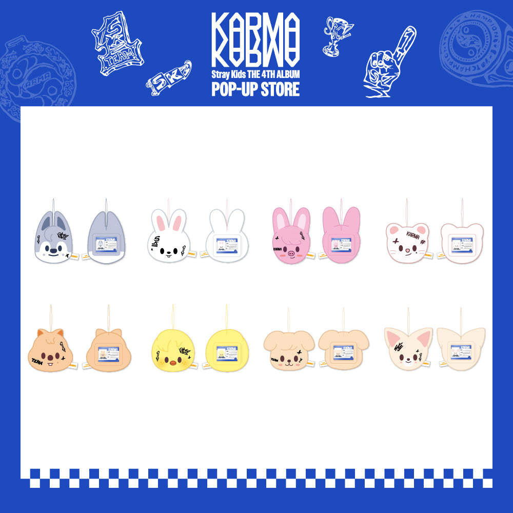 [ROUND 1 PRE-ORDER] STRAY KIDS - KARMA SKZOO NAME TAG (KARMA VER.)