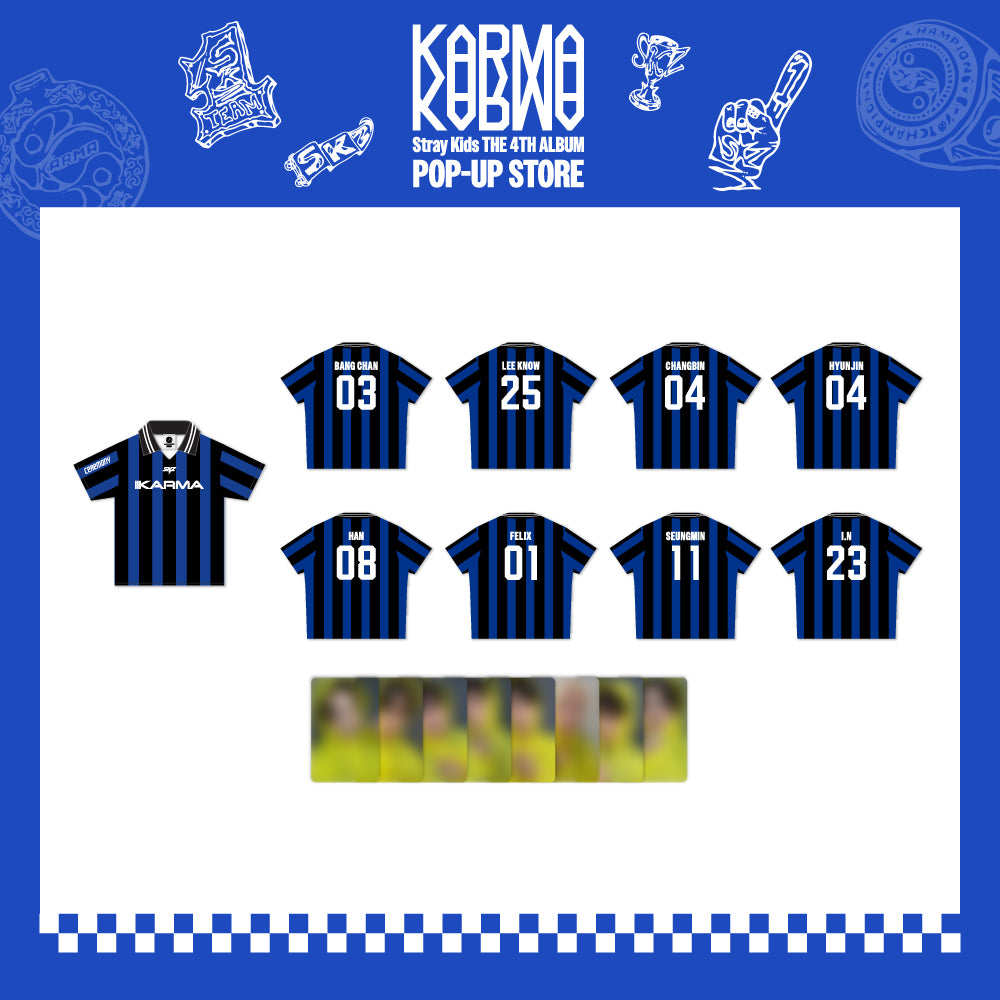 [ROUND 1 PRE-ORDER] STRAY KIDS - KARMA UNIFORM T-SHIRT