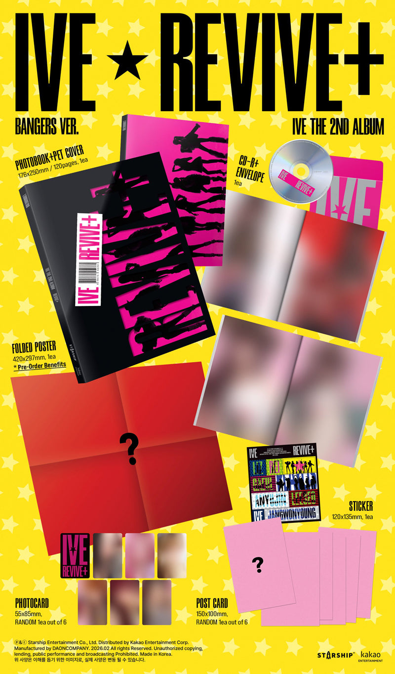 [PRE-ORDER] IVE - REVIVE+ (2ND ALBUM)