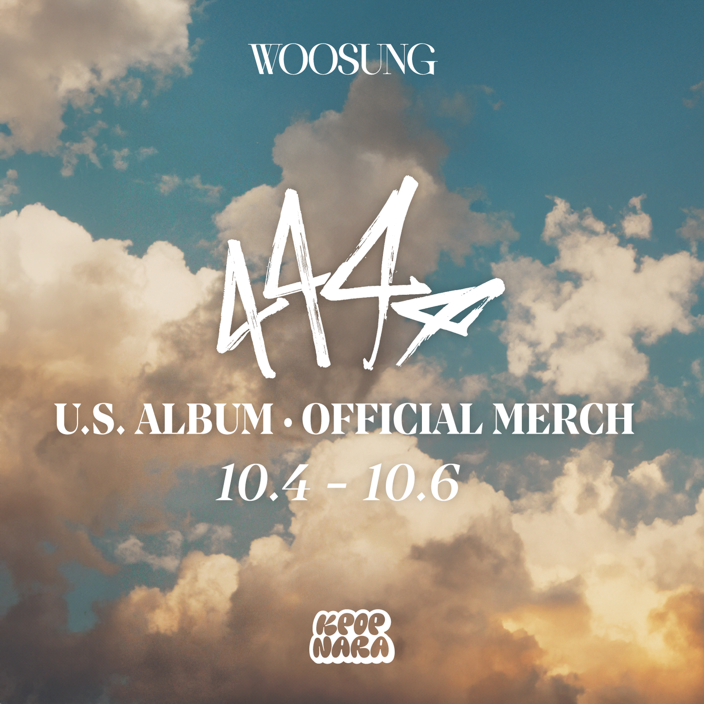 WOOSUNG - 4444 ALBUM RELEASE POP-UP