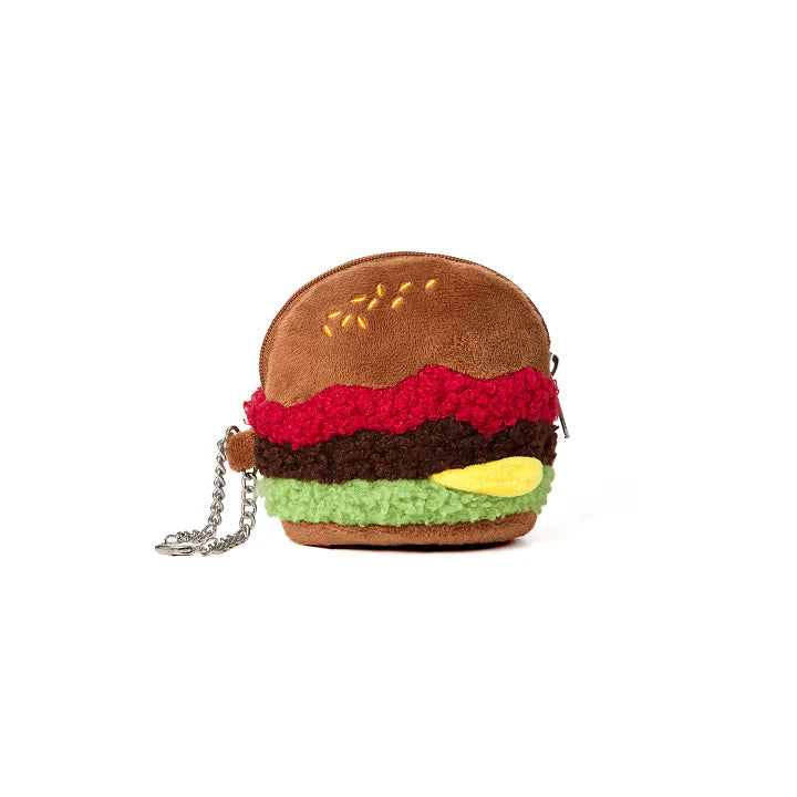 
                      
                        picture showing the pouch keychain made by niki in the shape of a hamburger
                      
                    