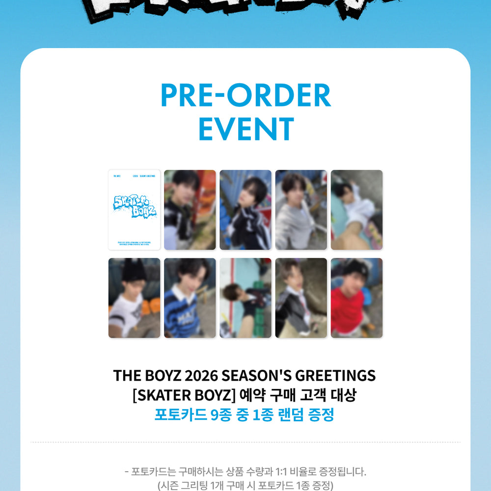 [PRE-ORDER] THE BOYZ - 2026 SEASON'S GREETINGS