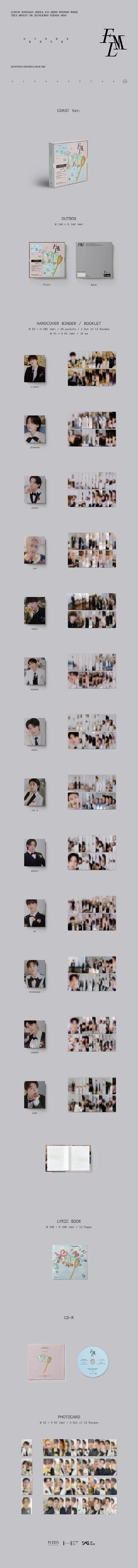 SEVENTEEN - FML (10TH MINI ALBUM) [CARAT VER.]