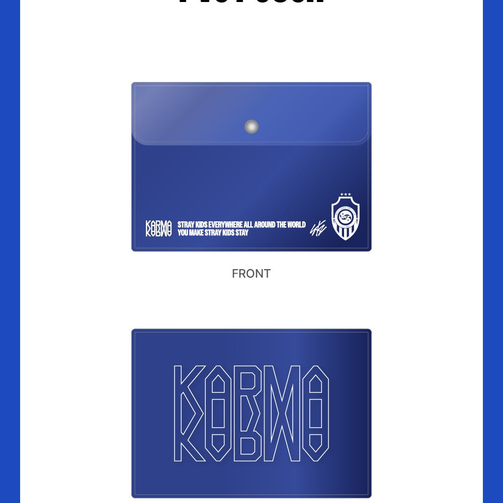 
                      
                        [ROUND 1 PRE-ORDER] STRAY KIDS - KARMA PVC POUCH
                      
                    
