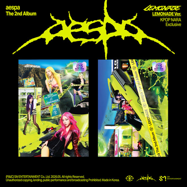 aespa - The 2nd Album 'LEMONADE' (LEMONADE Ver.) (Kpop Nara Exclusive)