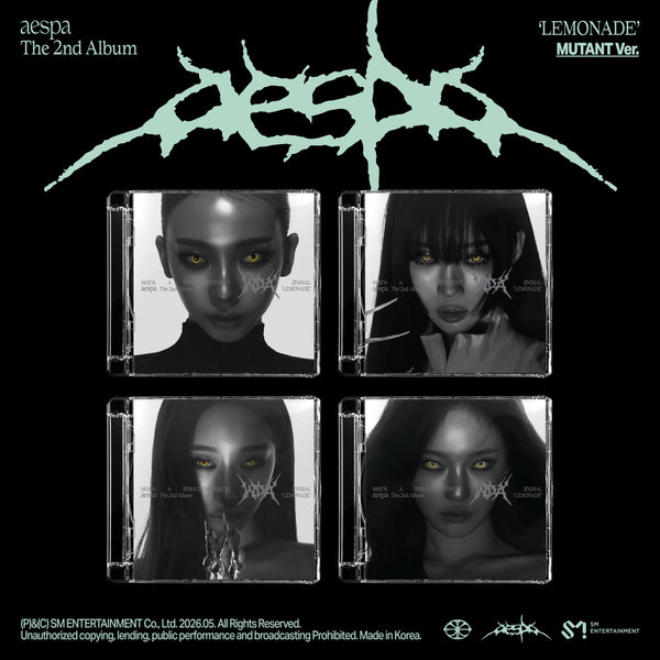 aespa レコード The 2nd Album 'LEMONADE' (WDA Ver.) - Signed - aespa Official Store