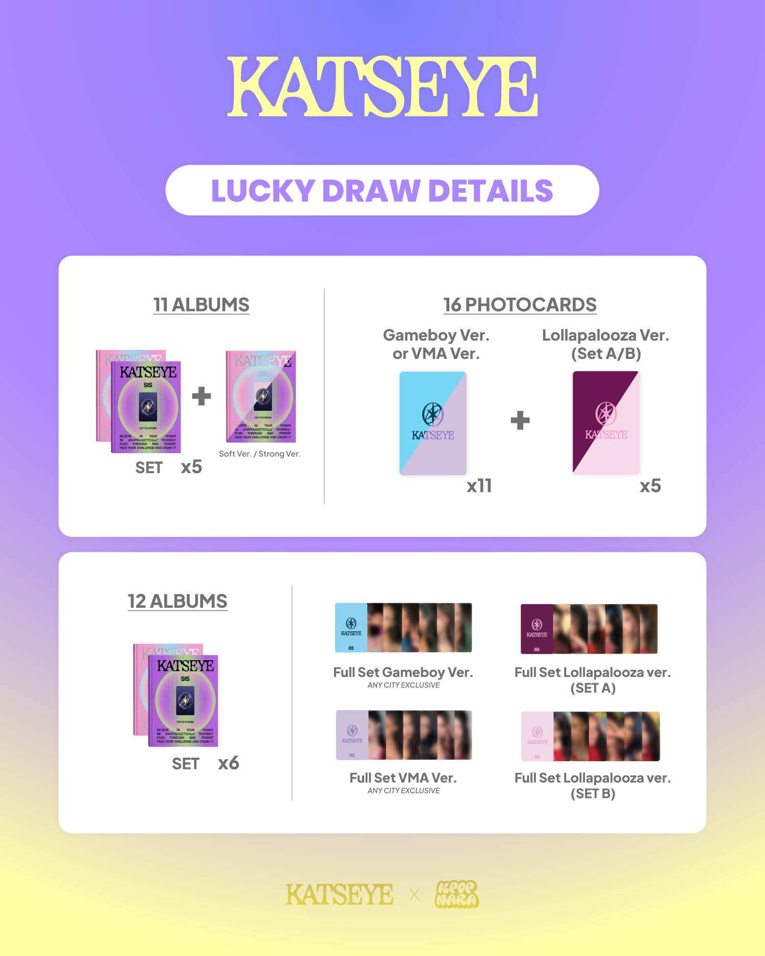 PRE-ORDER] KATSEYE - BEAUTIFUL CHAOS TOUR [KPOP NARA EXCLUSIVE