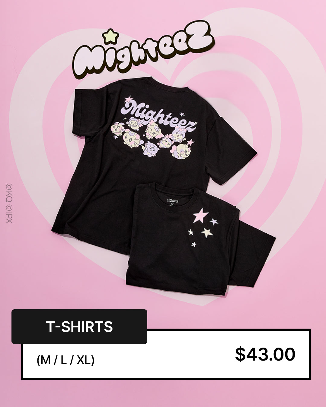 MIGHTEEZ SHORT SLEEVE T-SHIRT