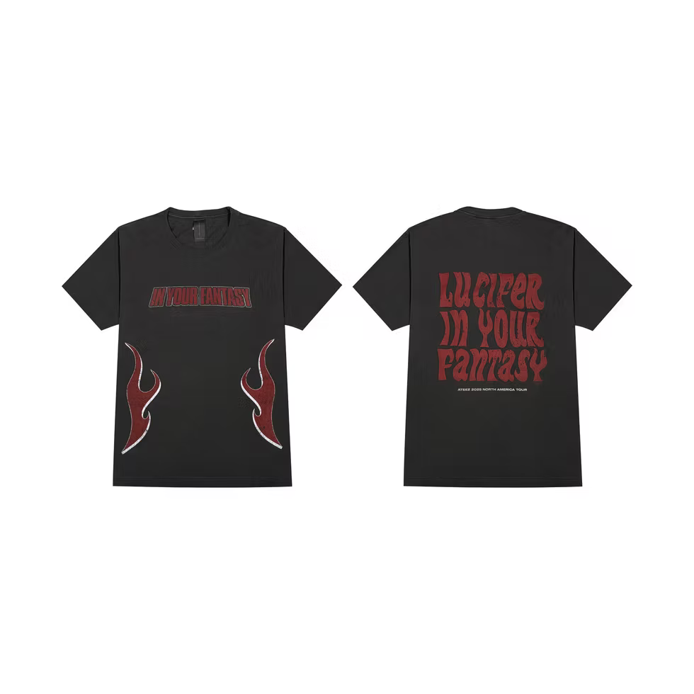 ATEEZ - IN YOUR FANTASY T-SHIRT [FLAME VER.]