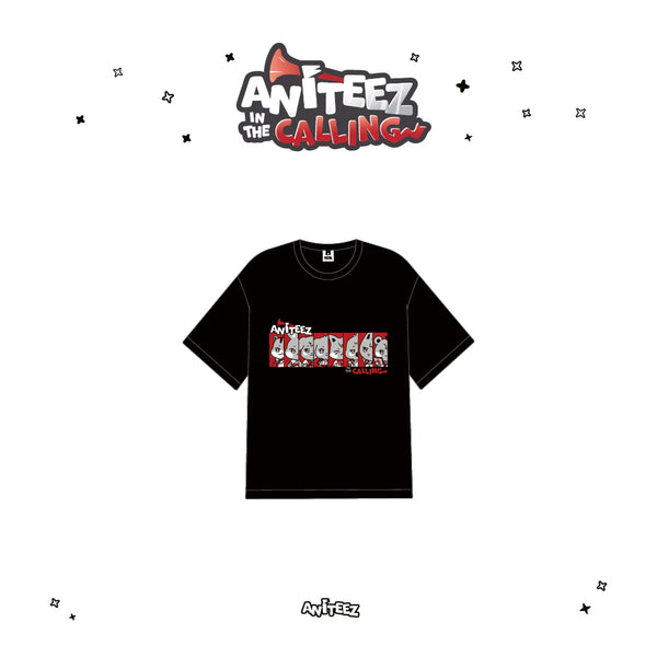 ATEEZ - ANITEEZ IN THE CALLING T-SHIRT BLACK – Kpop Nara
